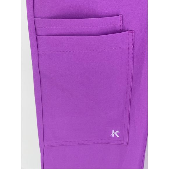 Kalea Scrub Pants Women's Size XXS Purple New Without Tags - Picture 5 of 13